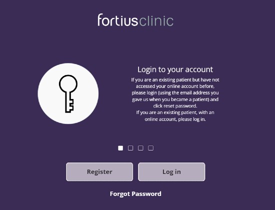 Pay online for your treatment at Fortius